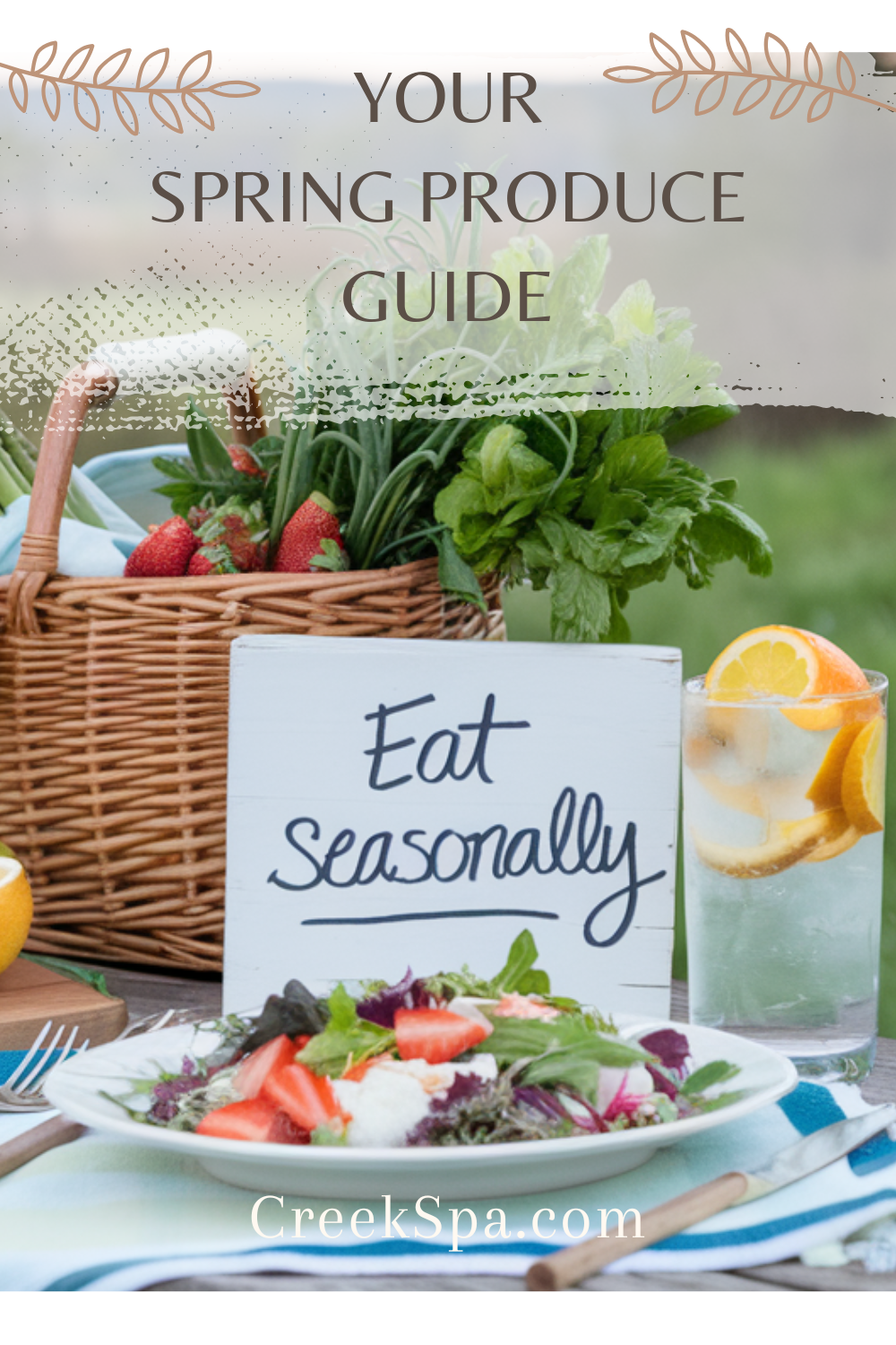 The Spring Produce Guide to help you eat seasonally